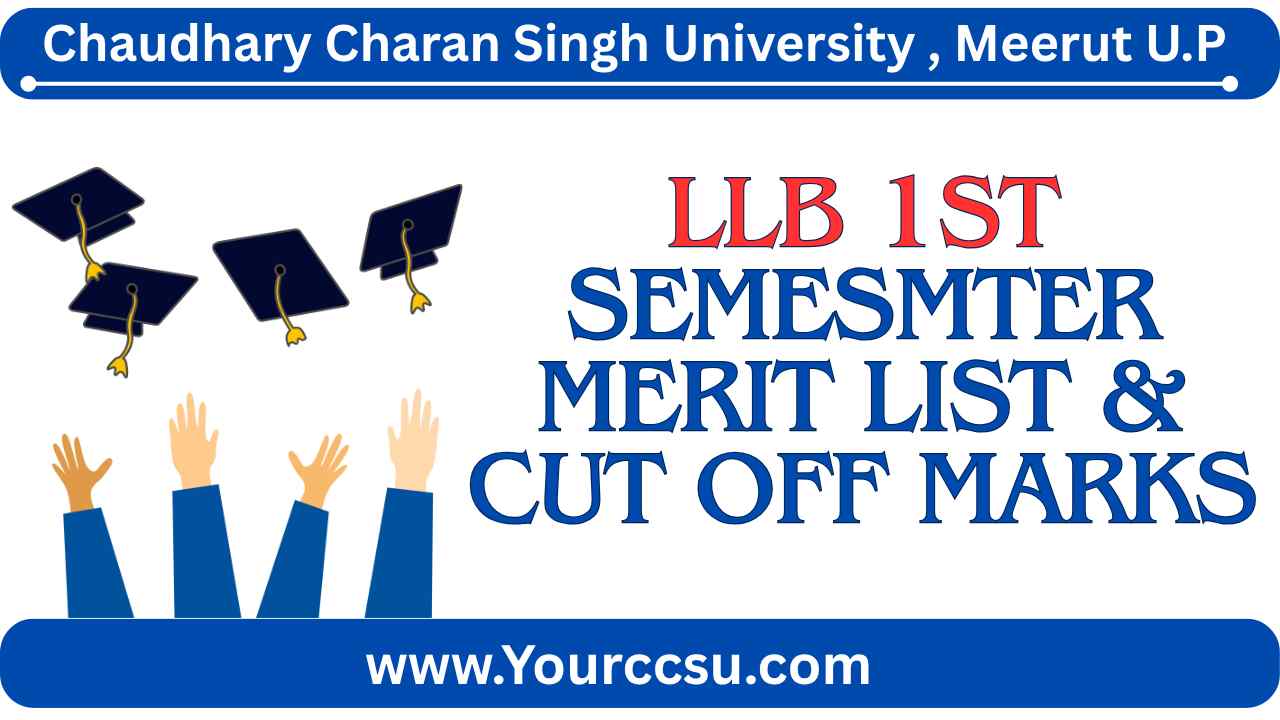 CCSU LLB Semester Merit List PDF Download (Coming Soon)