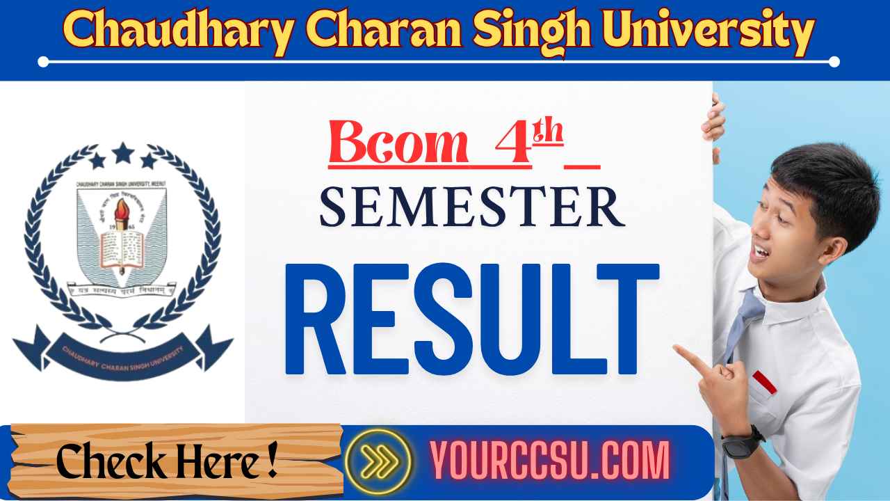 CCSU Bcom 4th Semester Result