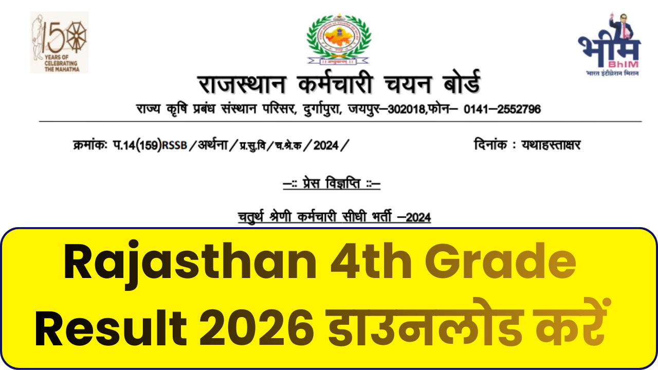 RSSB 4th Grade Result 2026